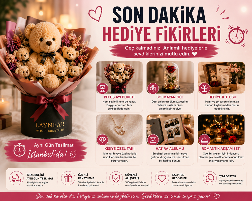 son dakika hediye fikirleri, son dakika hediye,