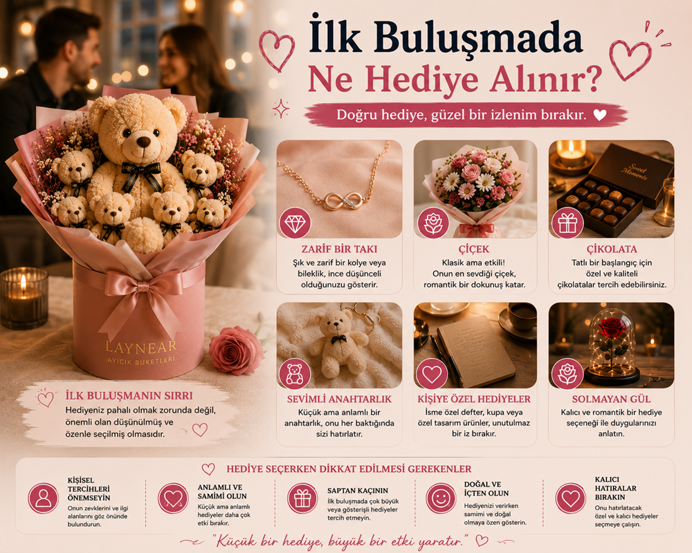 ilk buluşmada ne hediye alınır, ilk buluşma hediyesi,
