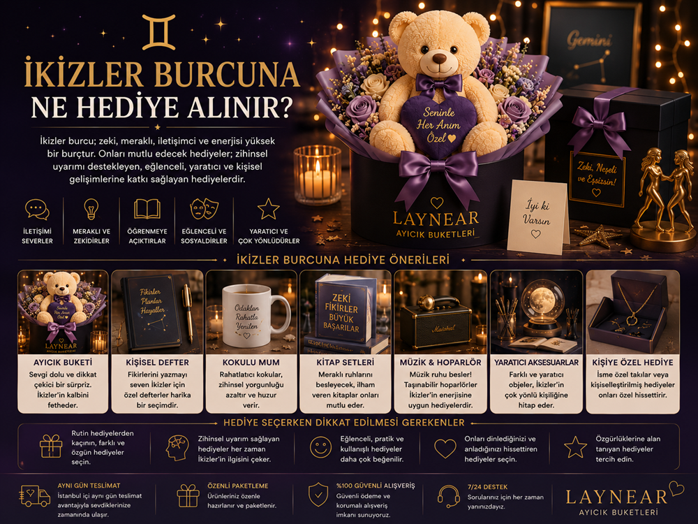 ikizler burcuna ne hediye alınır, ikizler burcu hediyesi,