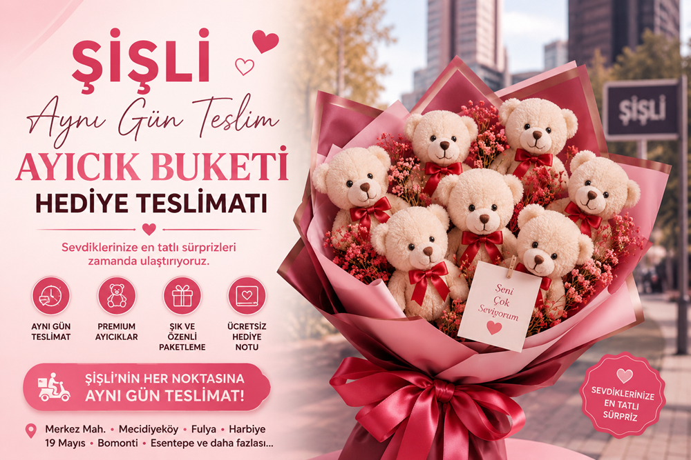şişli aynı gün teslim hediye,şişli aynı gün çiçek hediye